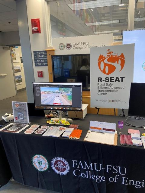 R-SEAT Exhibition Table at the FAMU-FSU EDGE Fair